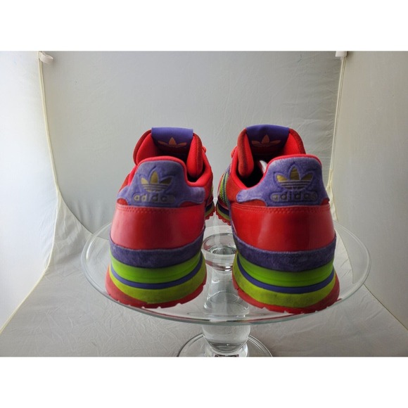 Adidas Zx 600 lgtred Electr Dpurpl 653995 Sneaker Men US 12 - Worn Once - Picture 3 of 7